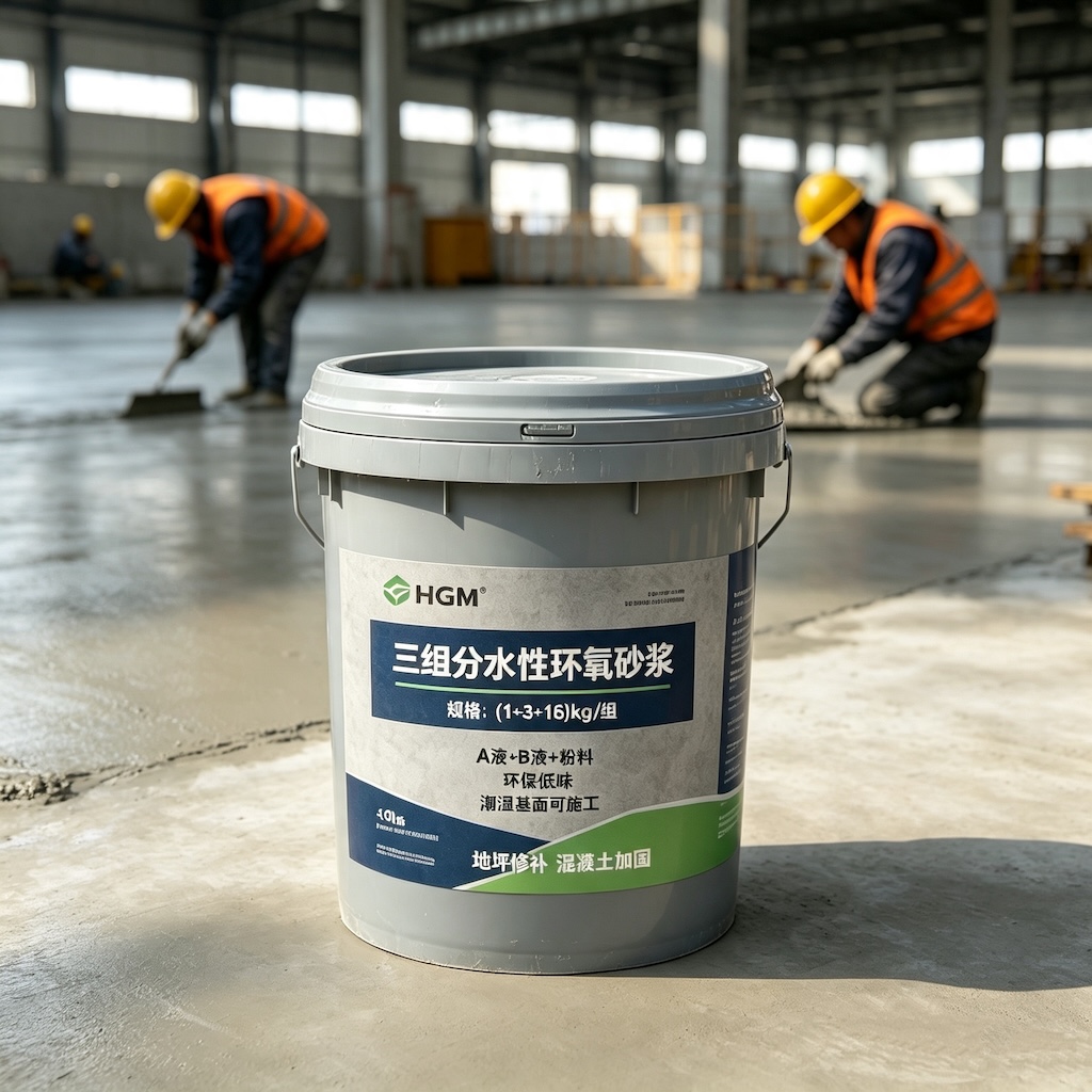 秀城三组份水性环氧砂浆